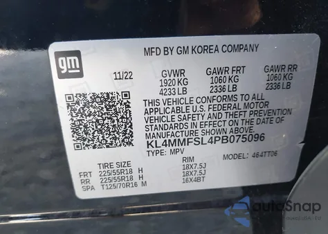 2023 Buick Encore Gx Essence z USA, uszkodzony, nr VIN KL4MMFSL4PB075096